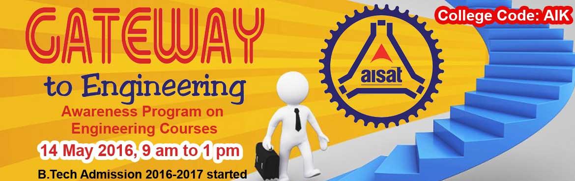 Aisat Gateway To Engineering 2016 Kochi Meraevents Com