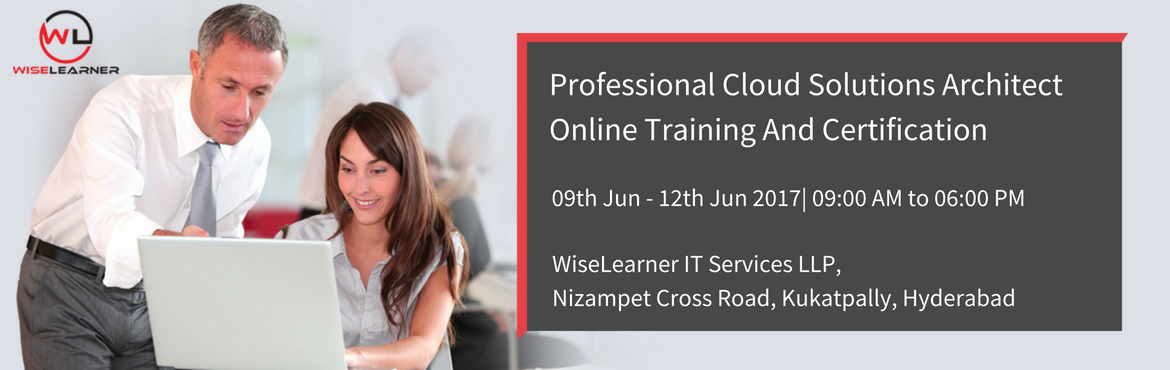 Book Online Tickets for Professional Cloud Solutions Architect O, Hyderabad. OVERVIEW
This Professional Cloud Solutions Architect (PCSA) certification is designed to enable candidates to successfully navigate and support the adoption, development and performance optimization of cloud solutions and services in the enterprise a