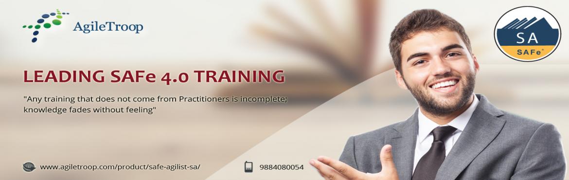 Book Online Tickets for Leading SAFe 4.0 Training in Chennai, Chennai. SAFe Agilist (SA)4.0 Certification Training
OverviewThe SAFe Agilist certification program is for executives, managers and Agile change agents responsible for leading a Lean-Agile change initiative in a large software enterprise. It validates their k