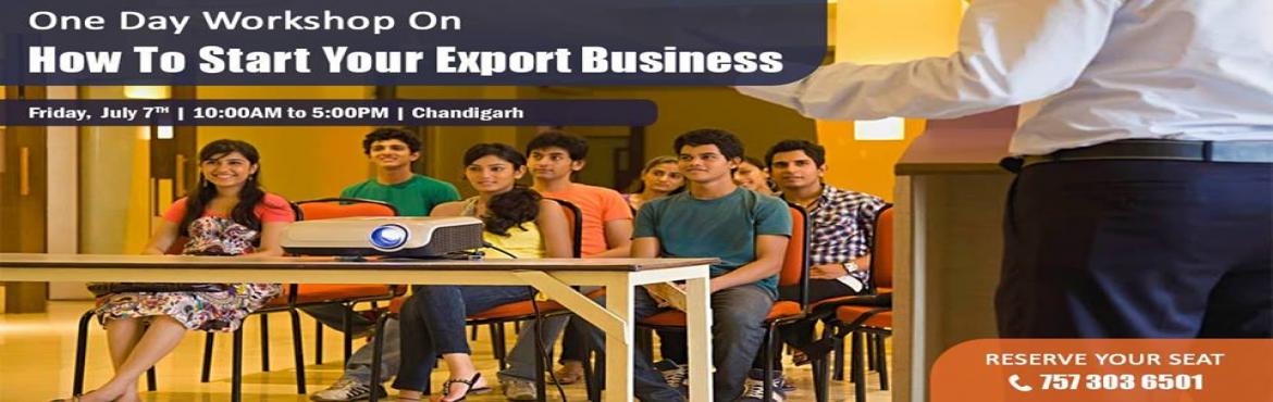 Book Online Tickets for Workshop on Career Opportunities in Expo, Chandigarh. TOPICS TO BE COVERED:


1.OPPORTUNITIES: Discover the Opportunities in Export Import Business2.MYTHS vs REALITIES: Know the Myths and Realities About Export Import3.INCENTIVES: Know About Lucrative Incentives and Benefits on Export4.EXPORT DOCUMENTAT