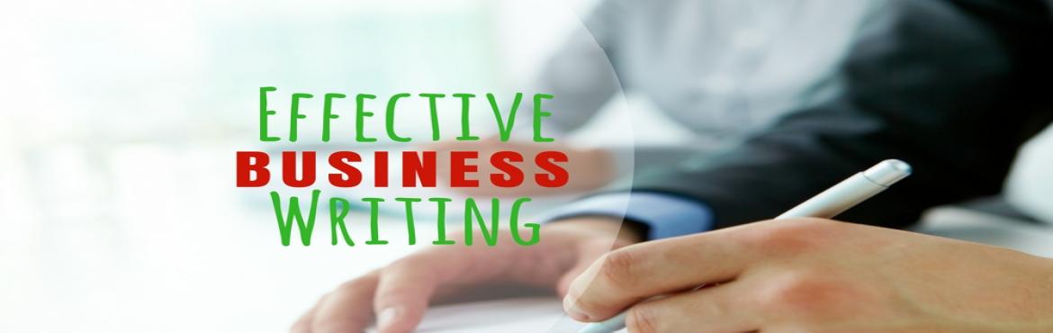 Book Online Tickets for Business Writing Skills, New Delhi. Take the strain out of composing any kind of document!











Would you like a quick and easy method for composing documents,letters, memos, reports, proposals and performance appraisals in an organized format? This seminar provides you with basi