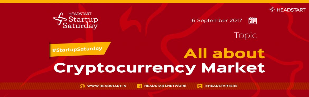 Book Online Tickets for All about Cryptocurrency Market, Ahmedabad. There is a growing consensus that cryptocurrencies will certainly play a crucial role in the way we deal with money. In April 2017, the total market cap for all cryptocurrencies, combined, was slightly higher than $25 Bn. The same market cap shot up 