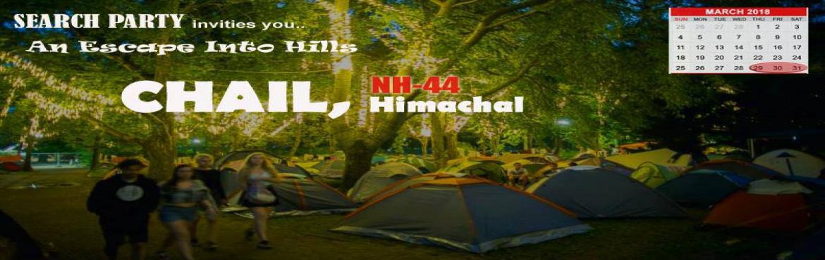Book Online Tickets for Search Party: NH-44 Himachal Weekender (, delhi. Ai\'nt you bored?Planning an escape out from busy schedule ? Here\'s what all you need.Search Party is inviting you to another journey where you will make new friends and memories with exciting adventure thrills.An underrated place in Himachal covere
