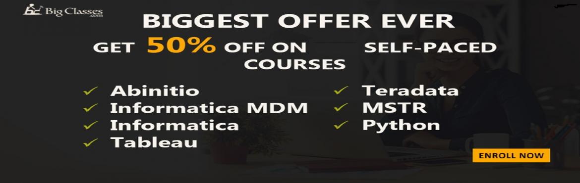Book Online Tickets for Tableau Self paced training - Tableau tr, Traverse C.  
What is Tableau?
 
The Tableau is top leading Business Intelligence tool that focuses on data visualization, dashboard, data discovery. Enroll in Tableau training by BigClasses. Learn the reason why Tableau tool is a comprehensive enterpr
