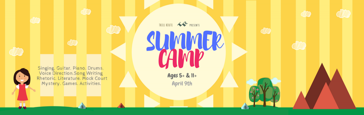 Book Online Tickets for Summer Camp for Kids and Teens, Bengaluru.  This SUMMER, while the heat is ON we have some COOL activities for your child. Kick start your child\'s musical journey! We have Vocals, Guitars, Keyboard and Drums to explore. Not just that, we have voice direction, song writing, literature, r