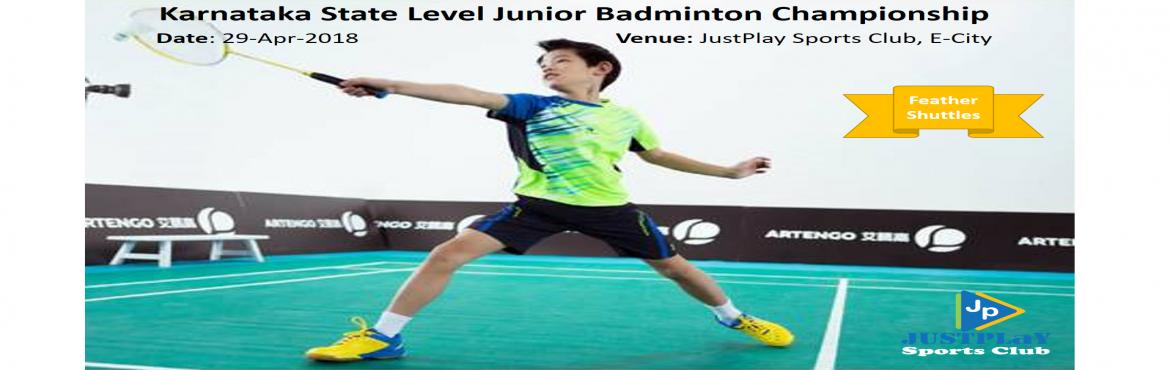 Book Online Tickets for Karnataka State Open Badminton - Juniors, Bengaluru. About The Event

About The Event

Last Date for Registration: 27-April-2018 
Registration Fee:
-      500 Rs per registration for singles 
Rules for the tournament
ü  The tournament is open to all kids in schools ac