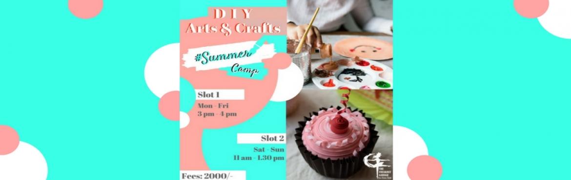 Book Online Tickets for DIY - Arts and Crafts - Summer Camp, Mumbai.  Time to get crafty! Bring out the artist in you by creating some amazing DIYs and much more at the DIY – Arts and Crafts Workshop happening only at our studio. Get your tickets at the earliest. 
When: 23rd to 27th Apr | 28th to 29th 