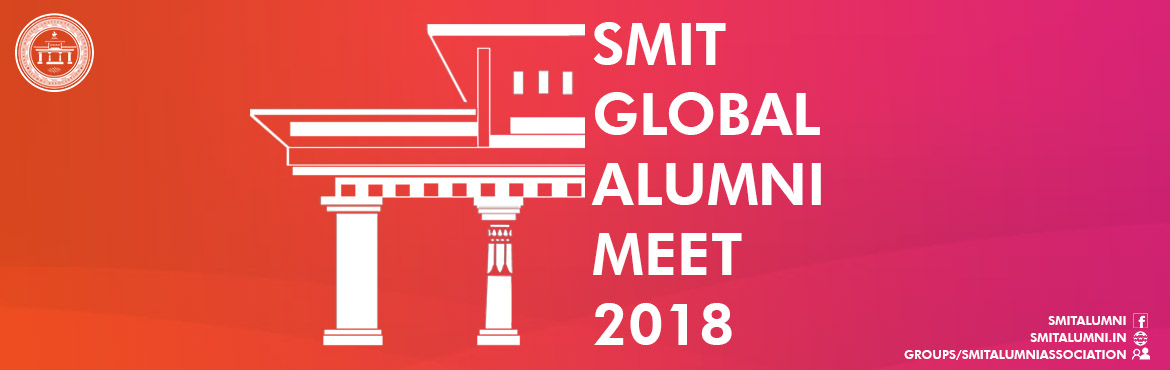 Book Online Tickets for Global Alumni Meet 2018, New Delhi. SMIT Alumni Association is delighted to inform you that the 2nd Global Alumni Meet is scheduled to happen on 16th June 2018 at Delhi. From inspirational speakers to insightful conferences to many entertaining events, we would be privileged to have yo