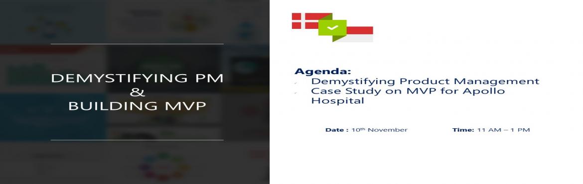 Book Online Tickets for Workshop on Demystifying PM and MVP, Chennai. Who Should Attend:

IT Professionals who are interested in Product Leadership
A Tech enthusiast or an Entrepreneur

Objective:
At the end of the workshop, you will be able to demystify Product Management & get the fundamentals required to define 