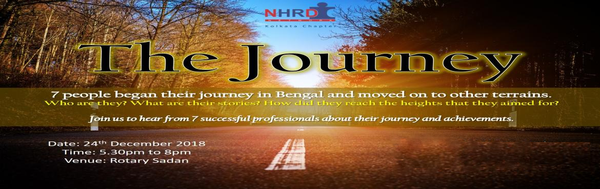 Book Online Tickets for NHRDN KOLKATA CHAPTER |THE JOURNEY, Kolkata. 