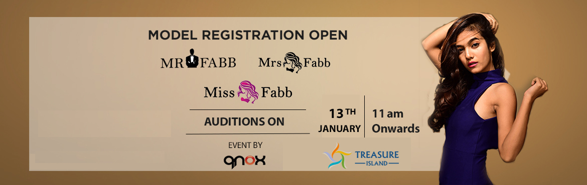 Book Online Tickets for Miss Mr Mrs Fabb Indore Auditions, Indore. Audition for biggest beauty pageant of Indore city. (Miss Fabb Indore / Mrs Fabb Indore / Mr Fabb Indore)
 
Once you are selected in the audition you will go through the training and grooming session which will be held on 18th,19th,20th Jan