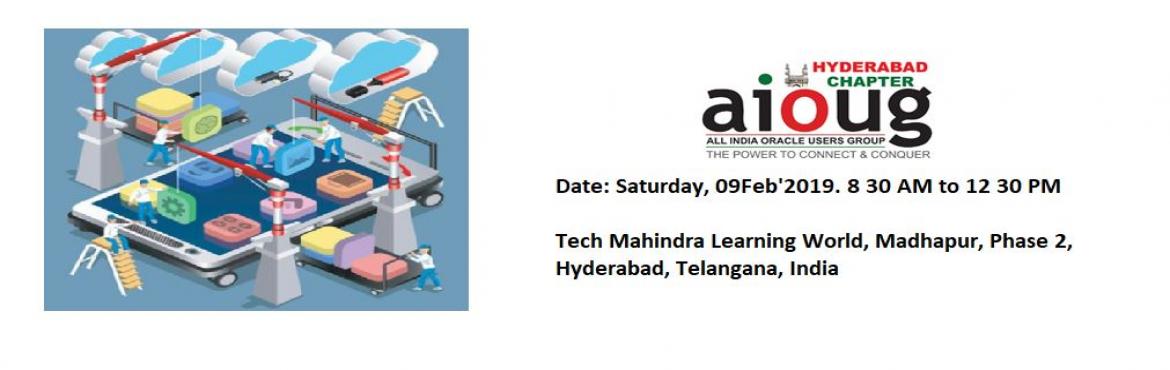 Book Online Tickets for AIOUG Hyderabad - Devops for DBAs - 09Fe, Hyderabad. AGENDA
 
 
Note - This is a non-commercial, evangelist event. Registration Charges used for meeting logistics and Tea/Coffee arrangements.
 
About the Speaker:
 
Suresh Gandhi:
Suresh Gandhi is an Oracle Consultant & Blogger. 