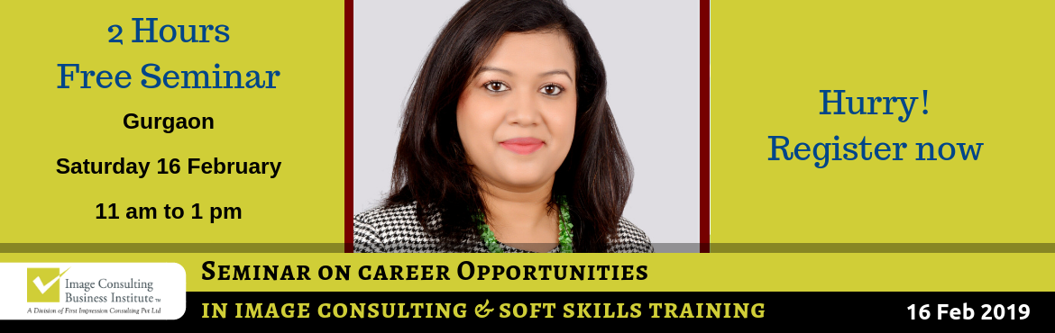 Book Online Tickets for ICBI Seminar on Career Opportunities in , Gurugram. When passion for style meets passion for building people, Image Consultants are born!
1 Course. 21 Glam Careers:
Whether it is Benaisha Kharas earning Rs. 1 lakh for one day training and presenting her story at TED Talks, or Nancy Katyal completing o
