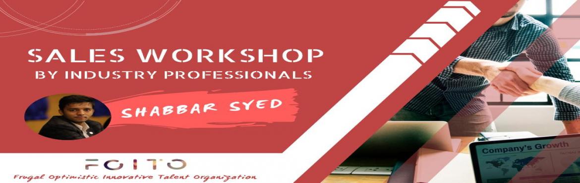 Book Online Tickets for sales Training one day program, Hyderabad. About the workshop:
If you are a business development professional, looking to enhance your performance in your job. Wanting to impress your employer with your forte as sales? Are you a founder of software or any other innovative product? Looking for