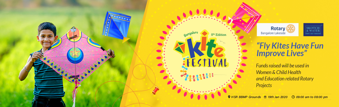 Book Online Tickets for Bengaluru Kite Festival - 2020, Bengaluru. Bengaluru Kite Festival 2020&nbsp;is a family event full of fun, food, live music, Special Kite Show, India\'s largest inflatable trail with 200+ obstacles and joy of kite flying! After the grand success of previous years, this event will be bigger a