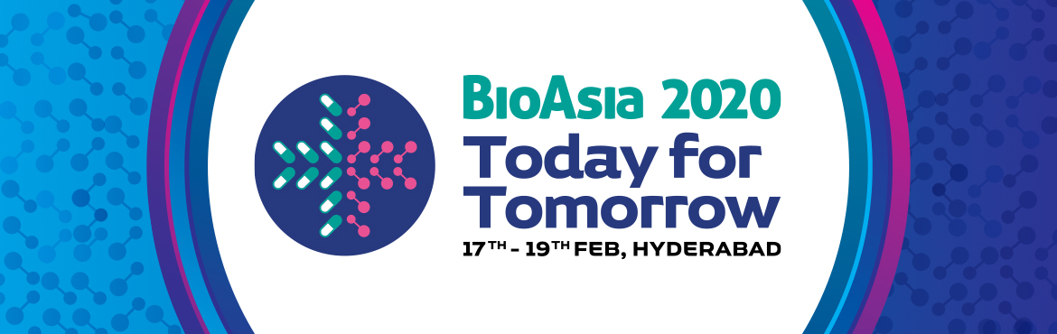 Book Online Tickets for BioAsia 2020 Full Convention Registratio, Hyderabad. BioAsia 2020, is all set to bring together the global industry leaders, researchers, policy makers, innovators, and investors together on one platform discussing the new opportunities and develop strategies to succeed in emerging markets like India. 