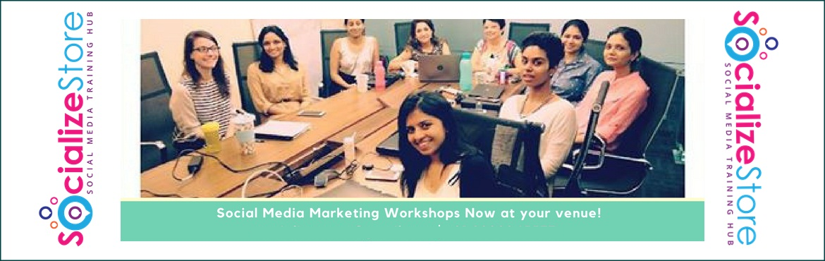 Book Online Tickets for Social Media Marketing Workshop-Mumbai-A, Mumbai. Become a&nbsp;Social&nbsp;Media Expert!
Come, Learn to independently manage your social media all by yourself!!&nbsp;
Upcoming&nbsp;Social Media Marketing Workshop at Andheri East
Course Content: &bull;&nbsp;Innovative&nbsp;weekly posts on various so
