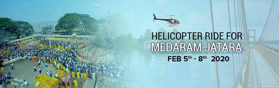 Book Online Tickets for Helicopter Ride for Medaram Jatara Pilgr, Hyderabad. Helicopter Service for Medaram Pilgrims
In this times of buzzing traffic, skip the signals and fly the skyway. Thumby Aviation is all set to start the first Helicopter Taxi service In India - HeliTaxii®

Thumby Aviation is organizing helicopter j