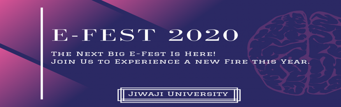 Book Online Tickets for ILLUMINATI 2.0.2.0, Gwalior. &nbsp;
&nbsp;
ILLUMINATI 2.0.2.0 is an Event organised by Institute of Engineering, Jiwaji University.
This will be the tenth edition of E-Fest, the annual Engineering fest of the college.
Take a look at our Special Guests for the event:
&nbsp;
1. DJ