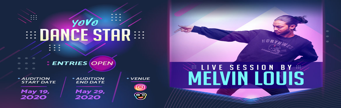 Book Online Tickets for Yovo Dance Star, Gurgaon Ru. Yovo, your daily entertainment app, brings to you a very interesting and exciting contest called The YOVO DANCE STAR. This Dance Competition will be organized online starting from 19th May 2020 on Yovo\'s Instagram handle&nbs