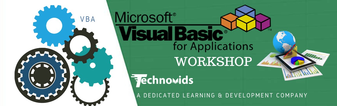 Book Online Tickets for 5 Days Excel VBA Macros Training worksho, . Technovids consulting is one of the corporate training companies in Bangalore offering training on various subject areas like Business Analytics, Data Analytics, Data Visualization, Data Science, Digital Marketing, Cloud Computing, Information t