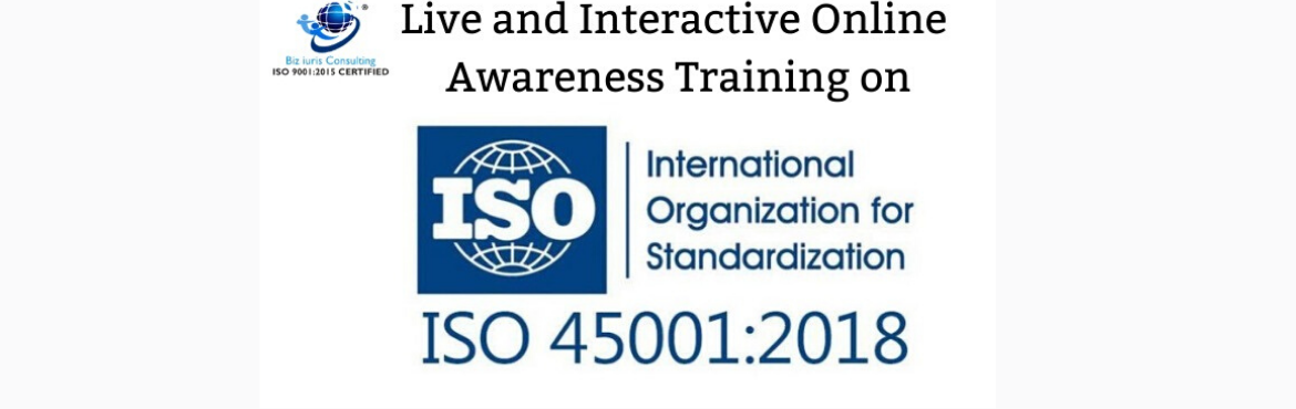 Book Online Tickets for AWARENESS OVERVIEW OF ISO 45001:2018 Occ, . 
Main Objective of this seminar.



Requirement and clauses of ISO 45001:2018
Occupational Health and Safety Management Systems
ISO 45001: 2018 auditing requirements and applicationAudit process including PDCA cycle
Audit documentation for Occupation