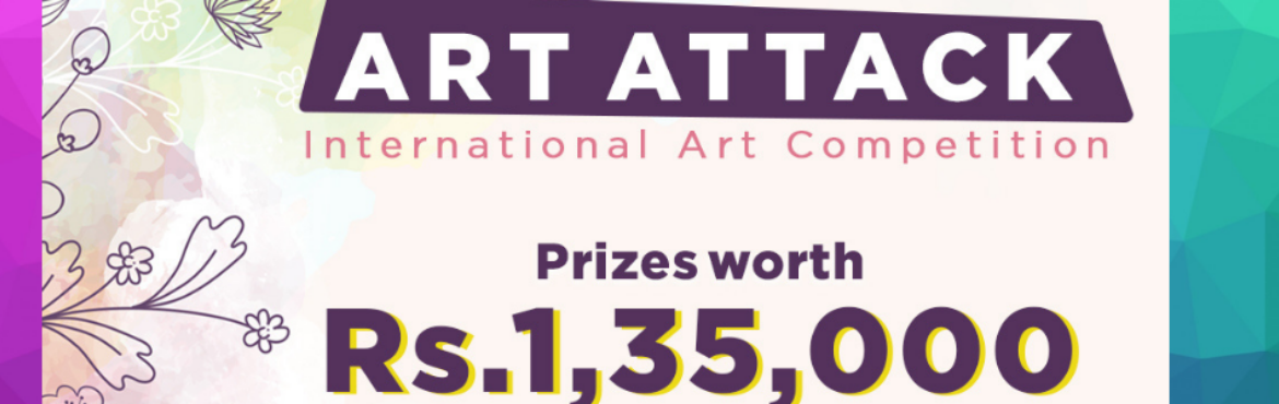 Book Online Tickets for Art Attack  India s Largest Art Competit, . Hello Creative Soul,
We are searching for an amazing artist like you to part of this competition and you will be glad to know that Artshala present \