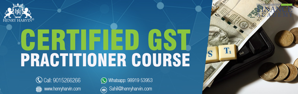 Book Online Tickets for GST Practitioner Course Online, Noida. About the Course
GST Certification Course
This GST Certification Course gives a 360-degree insight on GST regulations, delivered by experts who speak at Aaj Tak, NDTV, and other notable platforms.
Duration of GST Course

32 Hours Instructor-led Core 