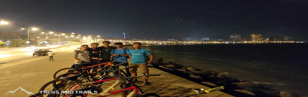 Book Online Tickets for Mumbai Midnight Cycling (South Bombay Ci, Mumbai. Mumbai Midnight Cycling - SoBo Circuit:
Mumbai is famously seen as one of the fastest and busiest cities of India. But, one of the lesser known charms of the city, is to experience it in the night. Explore the beautiful coastline and visit the iconic