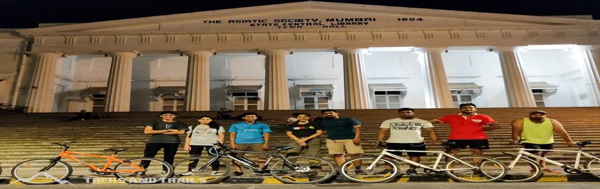 Book Online Tickets for Mumbai Midnight Cycling (South Bombay Ci, Mumbai. Mumbai Midnight Cycling - SoBo Circuit:
Mumbai is famously seen as one of the fastest and busiest cities of India. But, one of the lesser known charms of the city, is to experience it in the night. Explore the beautiful coastline and visit the iconic