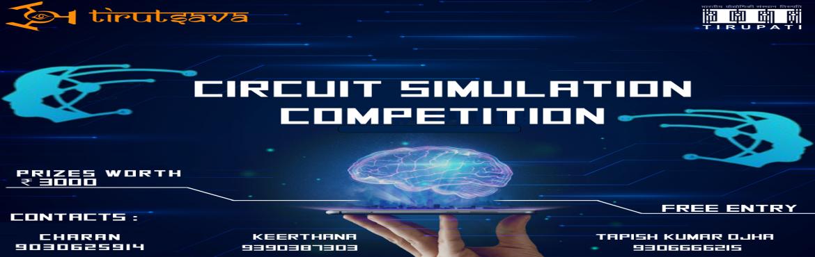 Book Online Tickets for CIRCUIT SIMULATION, .  
Hey Techies!!! Put your thinking caps on. Wield your immense skills and creativity to construct an enhanced living. 
The contest requires participants to come up with solutions to real-world problems. We will provide the participants with