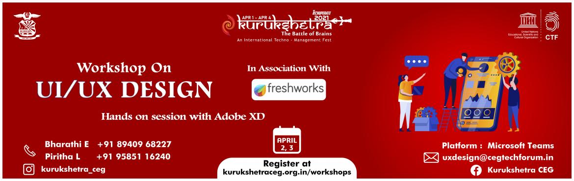 Book Online Tickets for UI/UX DESIGN, . &nbsp;Get to know the scope and best industrial practices of building UI design from leading Product Designers. This hands on workshop will teach you how to design great mobile user interfaces, with an emphasis on mobile usability best practices. Try
