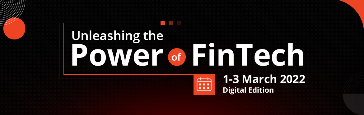 Book Online Tickets for FinTech Festival India 2022, New Delhi. FinTech Festival India 2022 is a series of 10 Hybrid Micro Experiences (day-long FinTech conferences) in various cities across India over a period of 8 months (held from July 2021 - February 2022) and the culmination Mega Events scheduled from 1-3 Ma