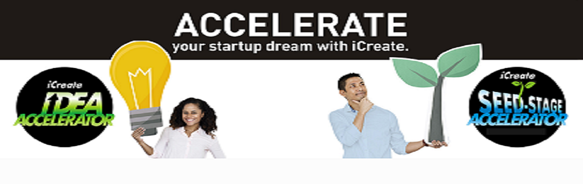 Book Online Tickets for iCreate Idea Accelerator - Batch 6, .  
The IIA is a very intense programme spanning over three weeks. With this program we will be able to help guide your idea into a potential business plan and would cover Idea Validation, Idea Refinement, Financial Assumptions, Resource Managemen
