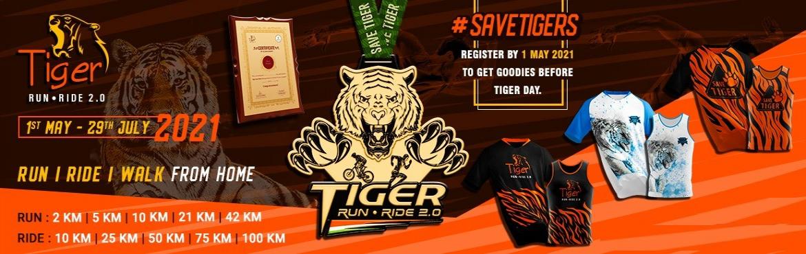 Book Online Tickets for Tiger Run - Ride 2.0, . Tiger Run - Ride 2.0
Join the virtual run to spread awareness for saving tigers. Come forward to raise our voices for protecting the natural habitats of tigers and raise public awareness and support for tiger conservation issues on International Tige