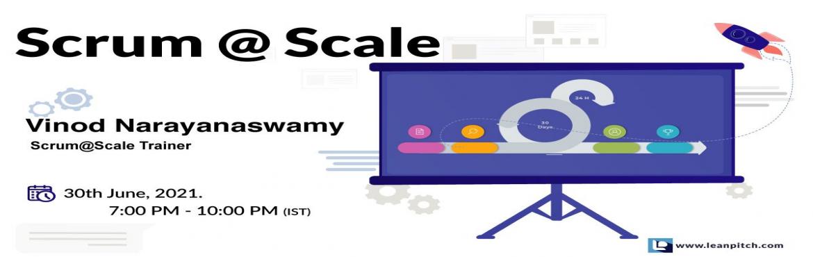 Book Online Tickets for Scrum at Scale, . &nbsp;
Scrum@Scale is not a one-size-fits-all solution that your organization is forced to fit into. It is an adaptable framework that allows systems and processes to grow organically based on the unique conditions your organization has and the uniqu