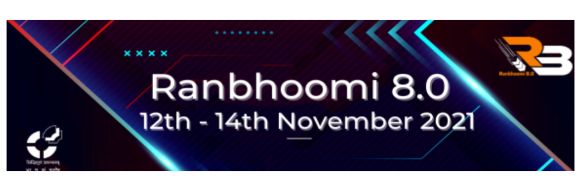 Book Online Tickets for IRIS Ranbhoomi 2021, . &nbsp;
About The Event

&nbsp;
IRIS-Ranbhoomi 2021&nbsp;is central India&rsquo;s&nbsp;largest e- sports, management and cultural fest&nbsp;and has proven to be so as an enthralling experience.
This year, IRIS Ranbhoomi&nbsp; focuses on e-sports with 