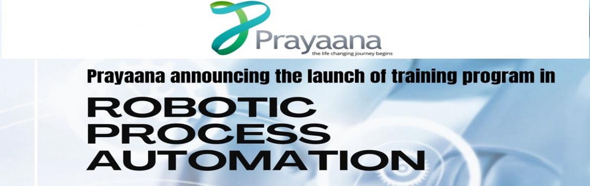 RPA Training Program , Book Online Tickets for RPA Training Program , . Training Program on Robotic Process Automation
An opportunity to get trained in RPA by experts from IT industry. Certification will be provided on completion of training.
Registration fee of Rs 500/ only.