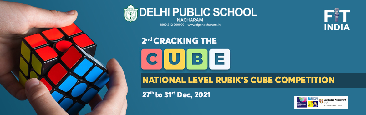 Book Online Tickets for 2nd Cracking the Cube - Open National Ru, . 
First Three potion winners of each category will be awarded with Exciting Prizes and Merit E-Certificates and others will be awarded participation E- Certificate.
 