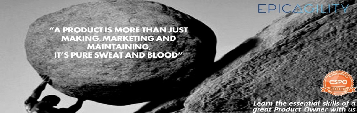 Book Online Tickets for CSPO Training APAC 15 - 16 Jan 2022 by E, . Trainer Name - Anderson Hummel
Overview:

Product Owners are the beacon of Scrum Teams, the turning wheel which take the ship to the right destination.
And the role of PO has always been one to take lead in Product Development and Product Manage
