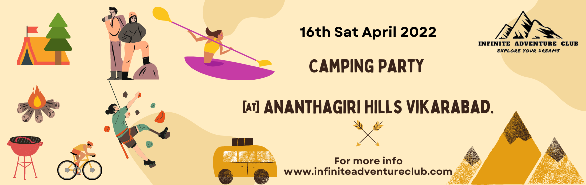 Book Online Tickets for Spend A Night In Ananthagiri Hills Night, Hyderabad.  





Ananthagiri hills, a close drive away from Hyderabad. It’s a peace representing masterpiece and one of the high dense forests in Telangana Region It is a romantic beautiful gateway, seasonal waterfalls, rich flora, numerous streams,
