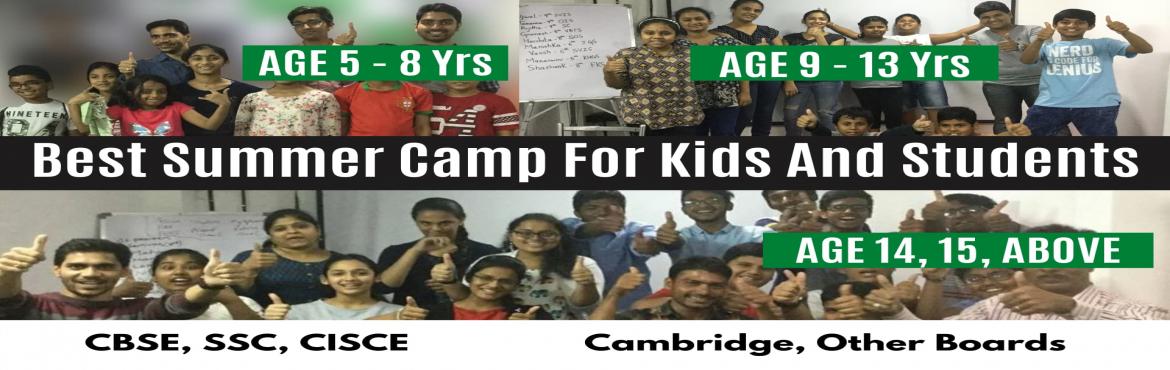 Book Online Tickets for Best Summer Camp For Kids And Students i, . 