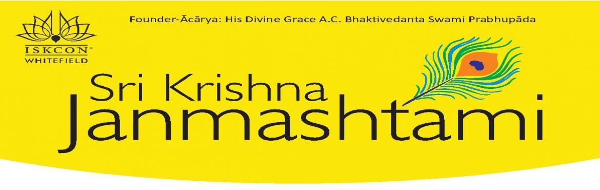 Book Online Tickets for Sri Krishna Janmashtami 2022 at Samskrut, Bangalore. ISKCON Whitefield is celebrating Sri Krishna\'s birthday - Janmashtami festival in a grand manner at Samskruti Pavilion on Sarjapur Road. All are invited. Free Entry and Free Prasadam - all day through!
We have multiple events through the day startin