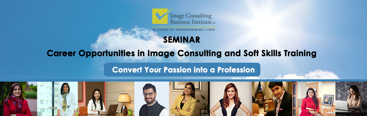 Book Online Tickets for Career Opportunities in Image Consulting, Mumbai. Career Opportunities in Image Consulting & Soft Skills Training
You could be a working professional, on sabbatical, homemaker or a youngster wanting to start something of your own. Image Consulting and Soft Skills Training provides one of th