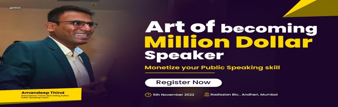 Book Online Tickets for Art of Becoming a Million Dollar Speaker, Mumbai. &nbsp;
Amandeep Thind LIVE in Mumbai With The &lsquo;Art of Becoming a Million Dollar Speaker&rsquo; Event
&ldquo;See exactly how he made $10.7 Million Business, Using Public Speaking Skills&rdquo;
A Live Event Like You&rsquo;ve Never Experienced Bef