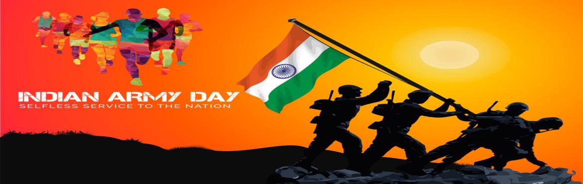 Book Online Tickets for INDIAN ARMY DAY TRIBUTE RUN 2023, .  
From the border posts, soldiers keep a strict watch — 24 Hours — defending the Line of Control. Keeping a day and night vigil to prevent infiltrators from crossing into India. This is a job which comes with no weekend or festival b