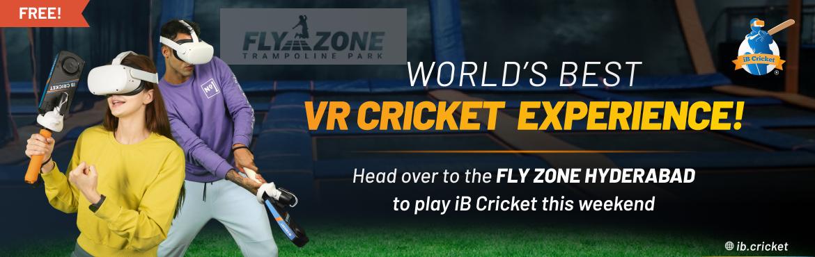 Book Online Tickets for Ultimate VR Cricket Experience: iB Crick, Hyderabad. What&rsquo;s the buzz about?



Enjoy the ultimate Virtual Reality cricket experience with iB Cricket. You&rsquo;ll feel like you\'re really on the pitch, batting in world-class stadiums with thousands of fans cheering you on! Play cricket like never