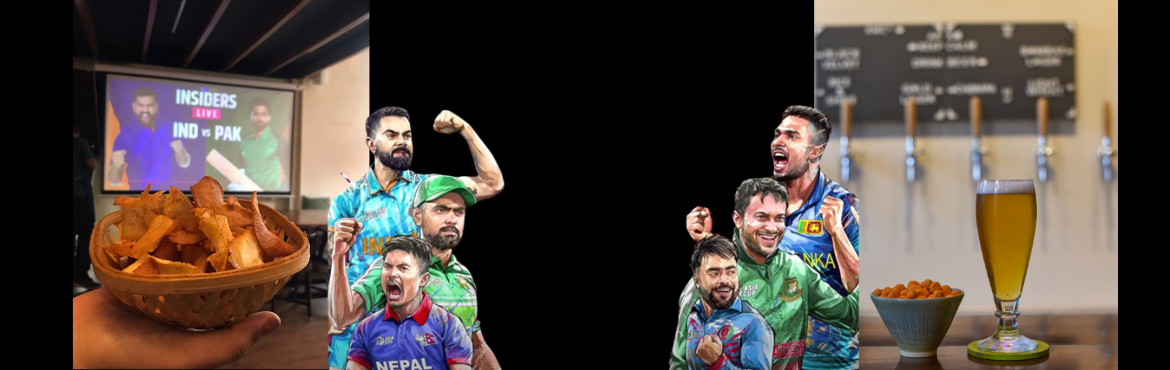 Book Online Tickets for Live Screening of Asia Cup 2023 / Cricke, Mumbai. &nbsp;
The excitement is in the air, we all are ready to #BleedBlue once again! Gather your gang and cheer for your favourite team as KMC* (Fort, Mumbai), opens its doors to all cricket enthusiasts for the live screening of Asia Cup 2023.
&nbsp;
Tant