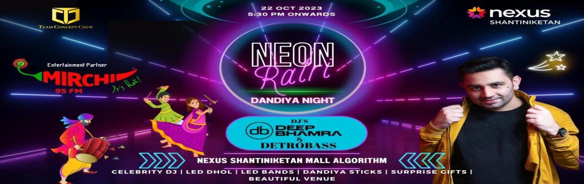 Book Online Tickets for NeonRatri | Dandiya Night with A twist 2, Bangalore. Tcc Is Back Again! Bringing You One Of The Most Awaited And Unique Dandiya Nights Of All Time!! The \