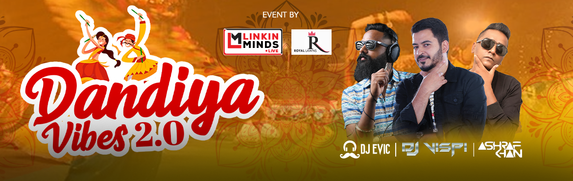 Book Online Tickets for Dandiya Vibes 2.0 at Royal lawns, pimple, Pune. &nbsp;
&nbsp;Dandiya Vibes 2.0\